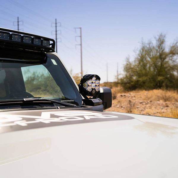 2021-22 Ford Bronco | A-Pillar Pod Light Mounts 