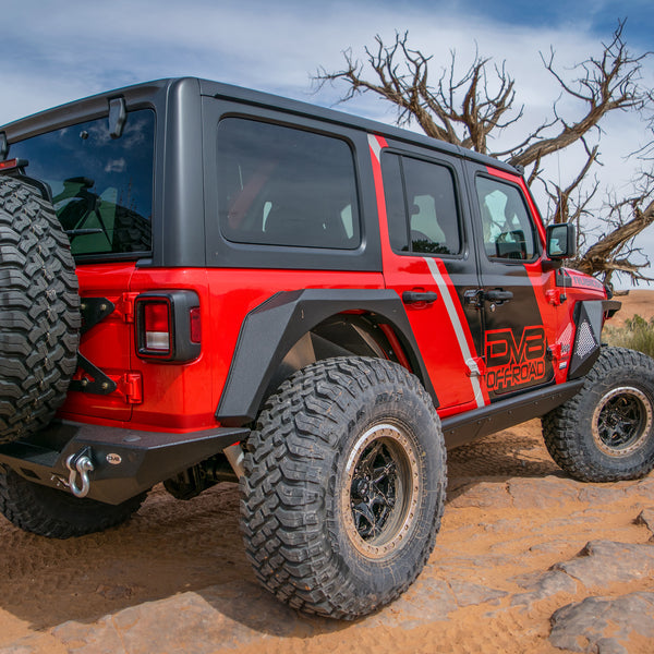 2018-24 Jeep Wrangler JL | MTO Series Rear Bumper w/ Optional Tire Carrier