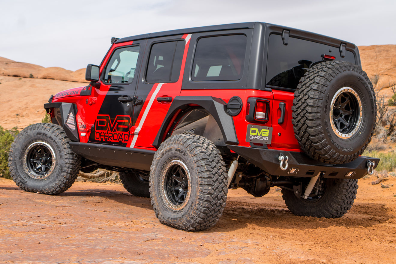 2018-24 Jeep Wrangler JL | MTO Series Rear Bumper w/ Optional Tire Carrier