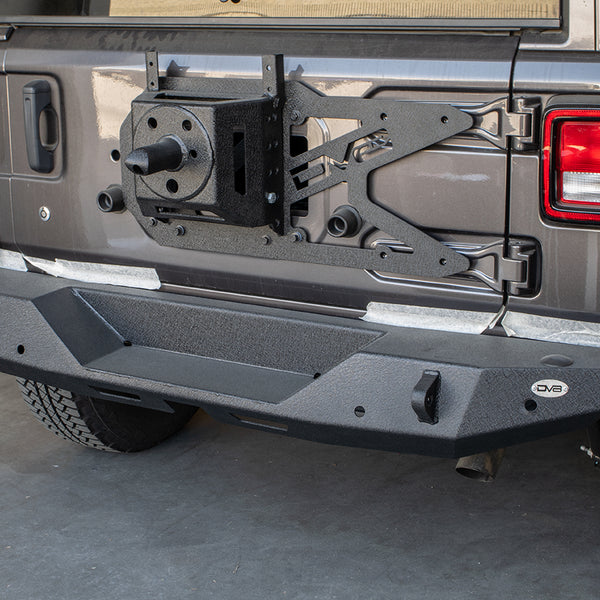 2018-22 Jeep JL Rear Bumper With License Plate Bracket