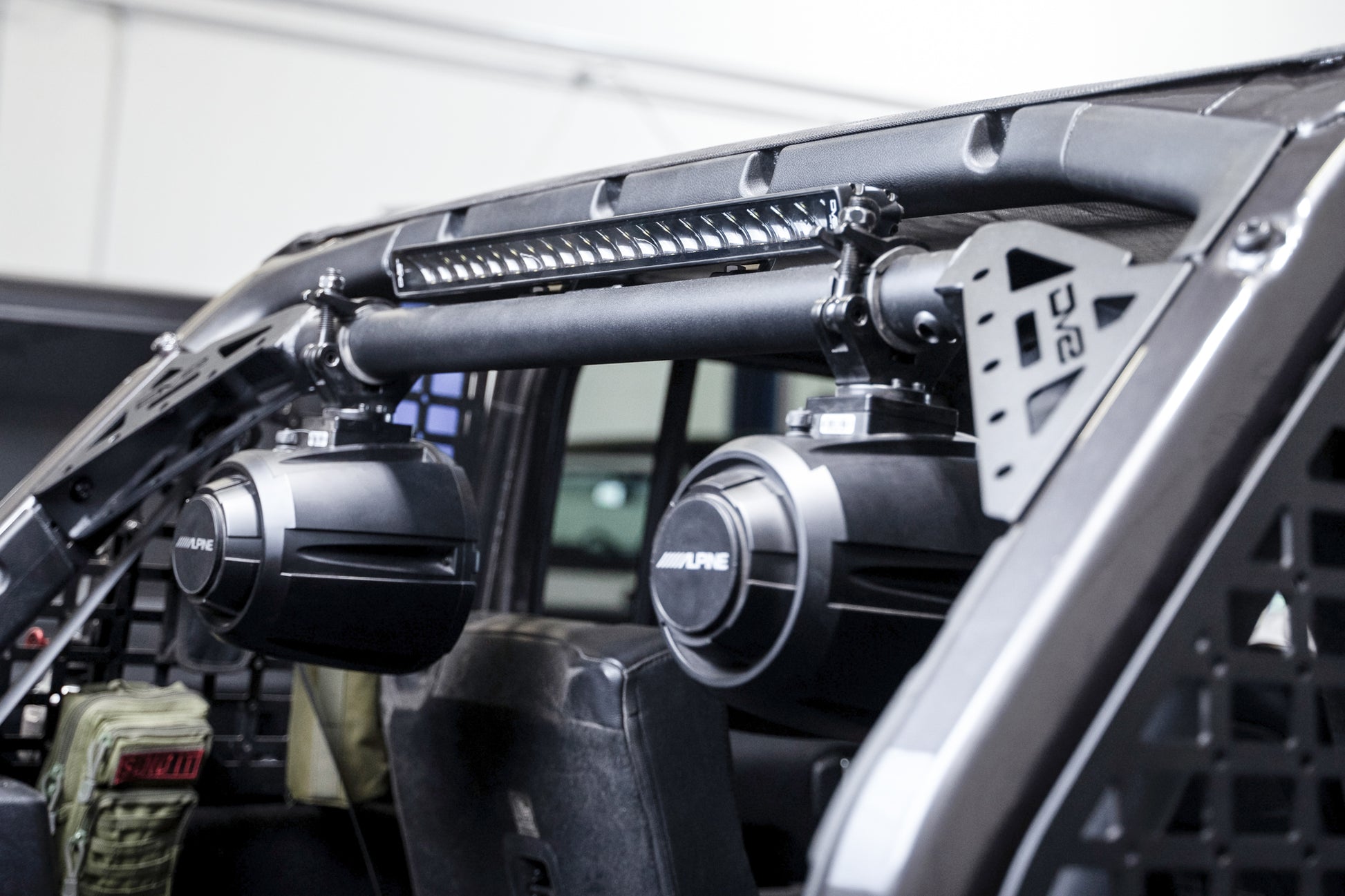 2018-2024 Jeep Wrangler JL | Rear Speaker & Light Bar Mount