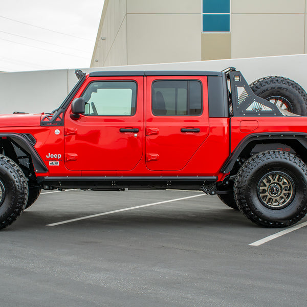 2020-2024 Jeep Gladiator JT Rock Sliders With Step