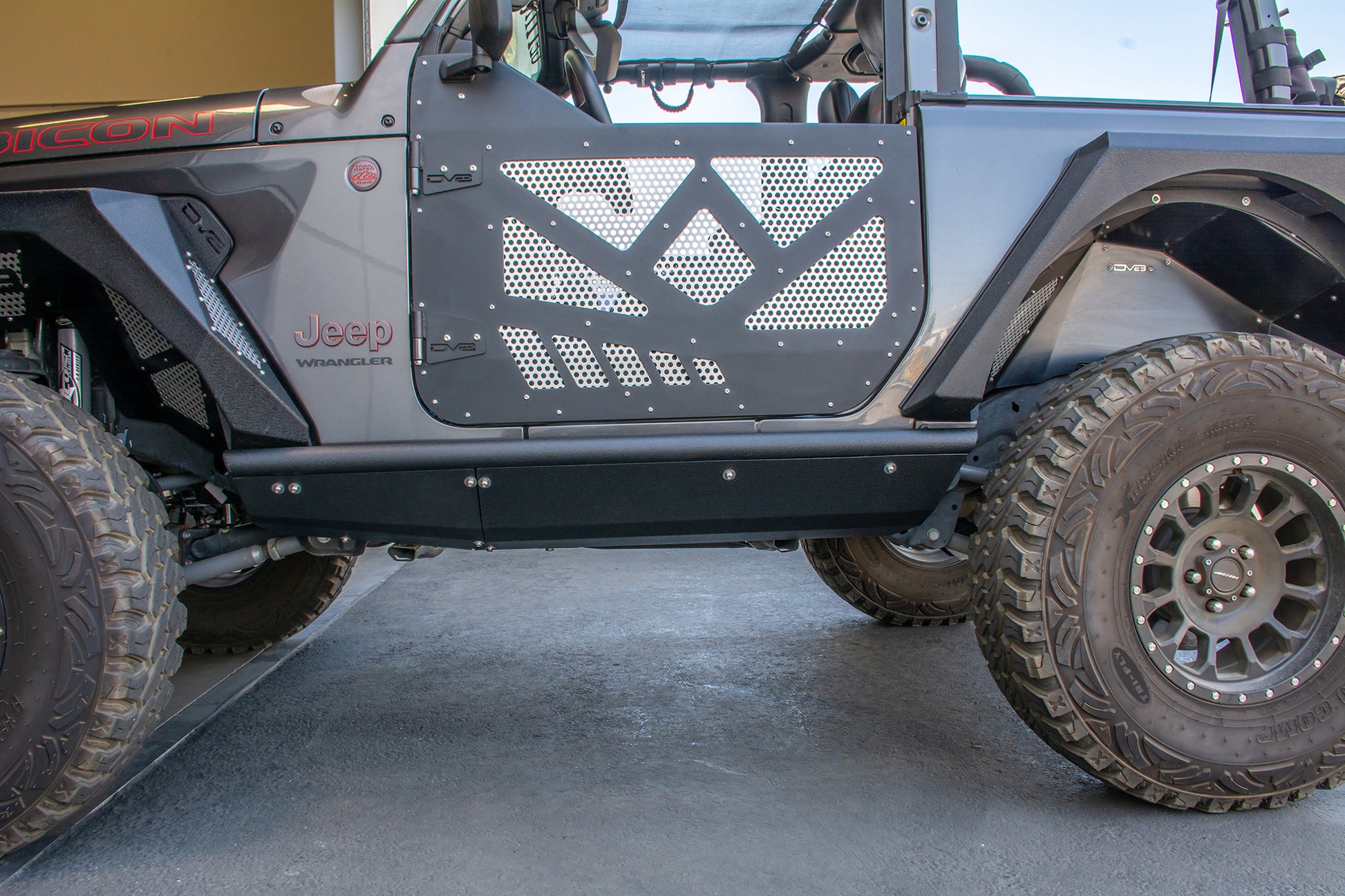 2018-22 Jeep JL 2-Door Boatside Rock Sliders