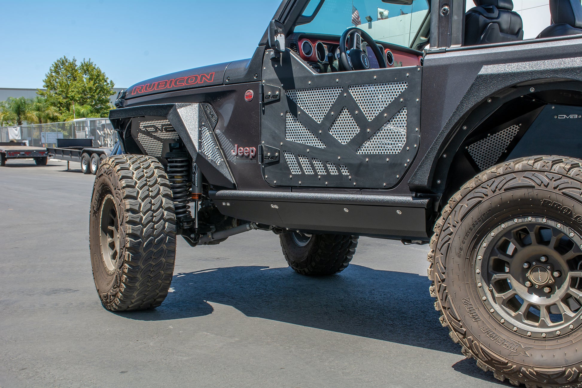 2018-22 Jeep JL 2-Door Boatside Rock Sliders