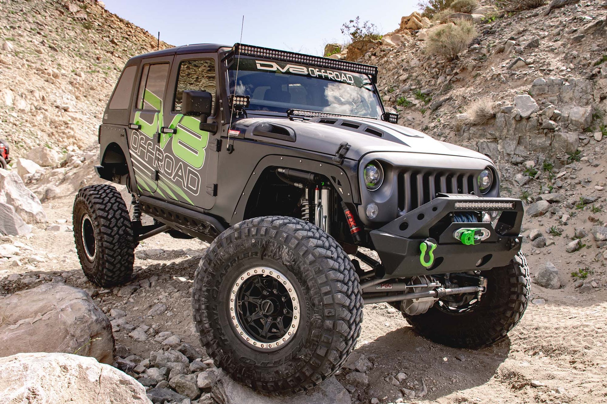 2007-18 Jeep JK Heat Dispersion Hood