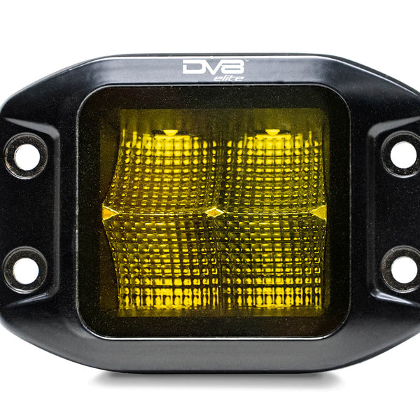 3-Inch Elite Series LED Amber Flush Mount Pod Light