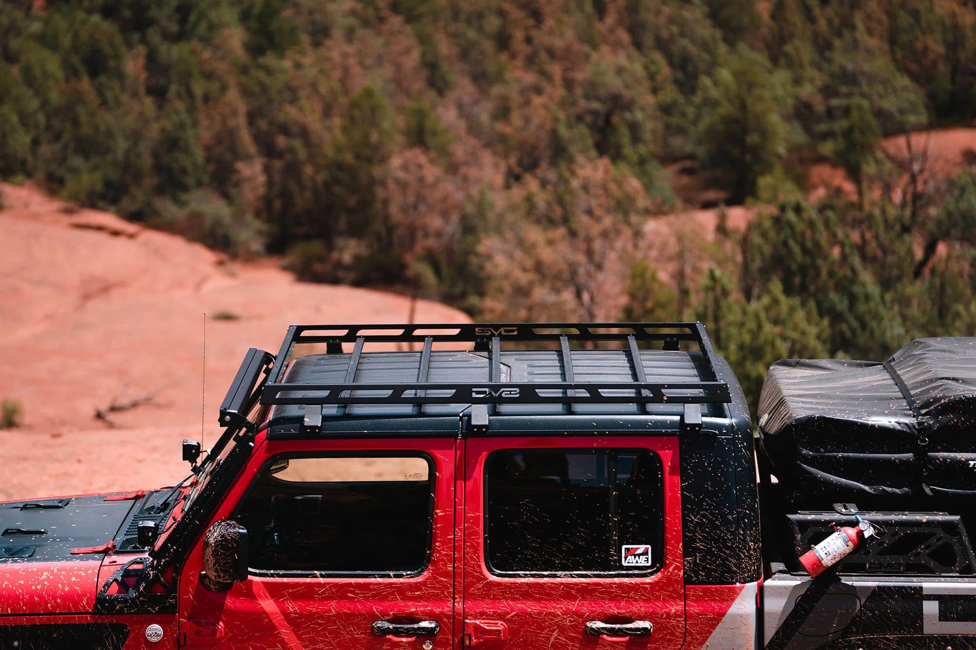 2018-24 Jeep Gladiator JT & 2-Door Wrangler JL Roof Rack