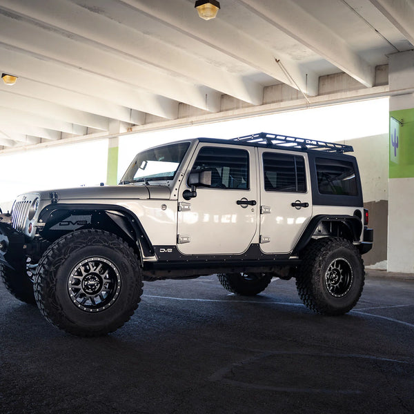 2007-2018 Jeep Wrangler JK Half-Length Roof Rack