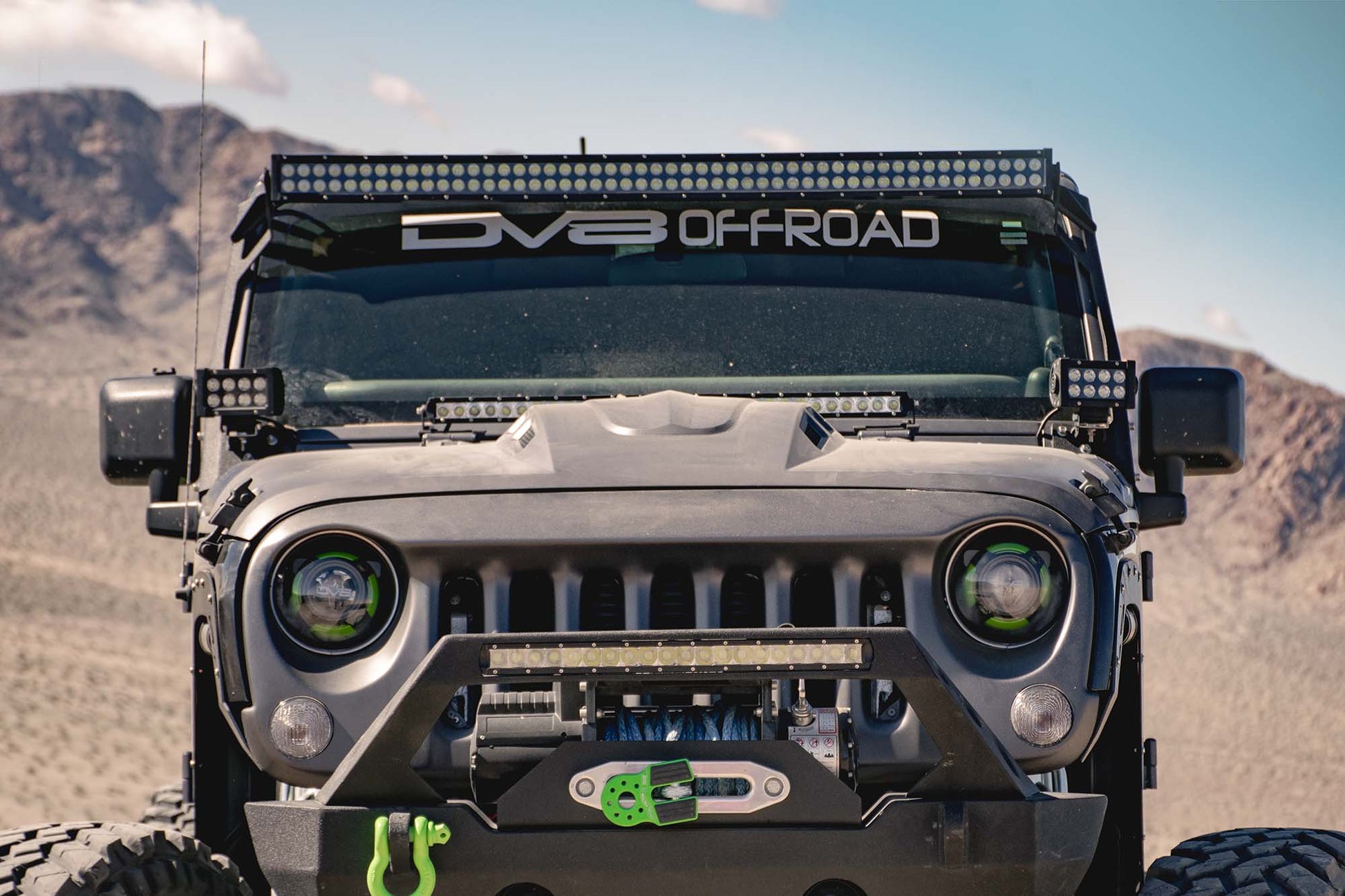 2007-18 Jeep JK Heat Dispersion Hood