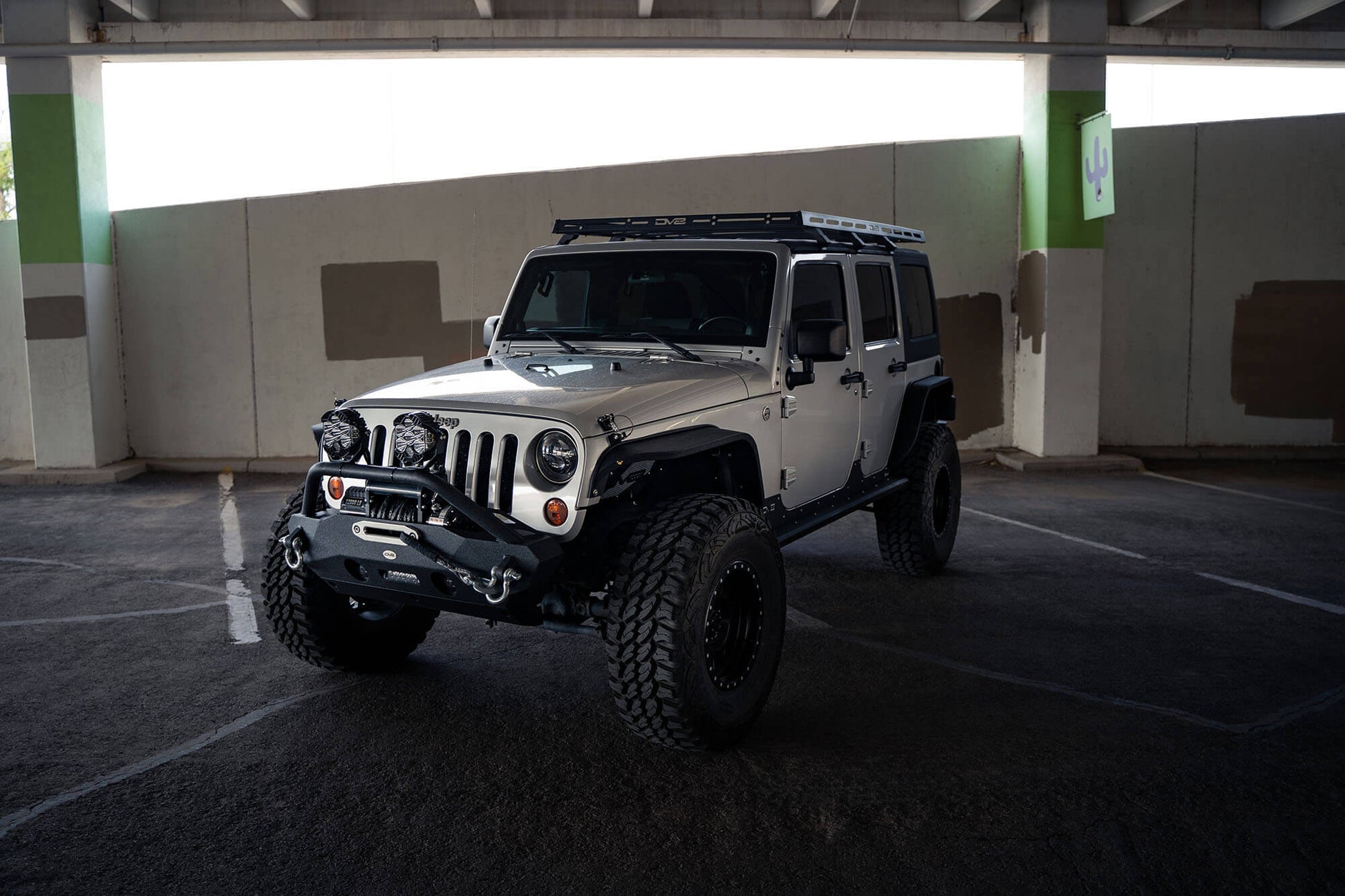 2007-2018 Jeep Wrangler JK Full-Length Roof Rack